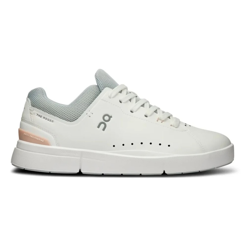 On Cloud Women's The Roger Advantage Shoes gray/ rose RARE size 9.5